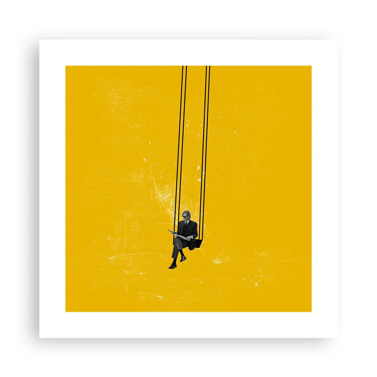 Poster - O zi ca oricare alta - 40x40 cm