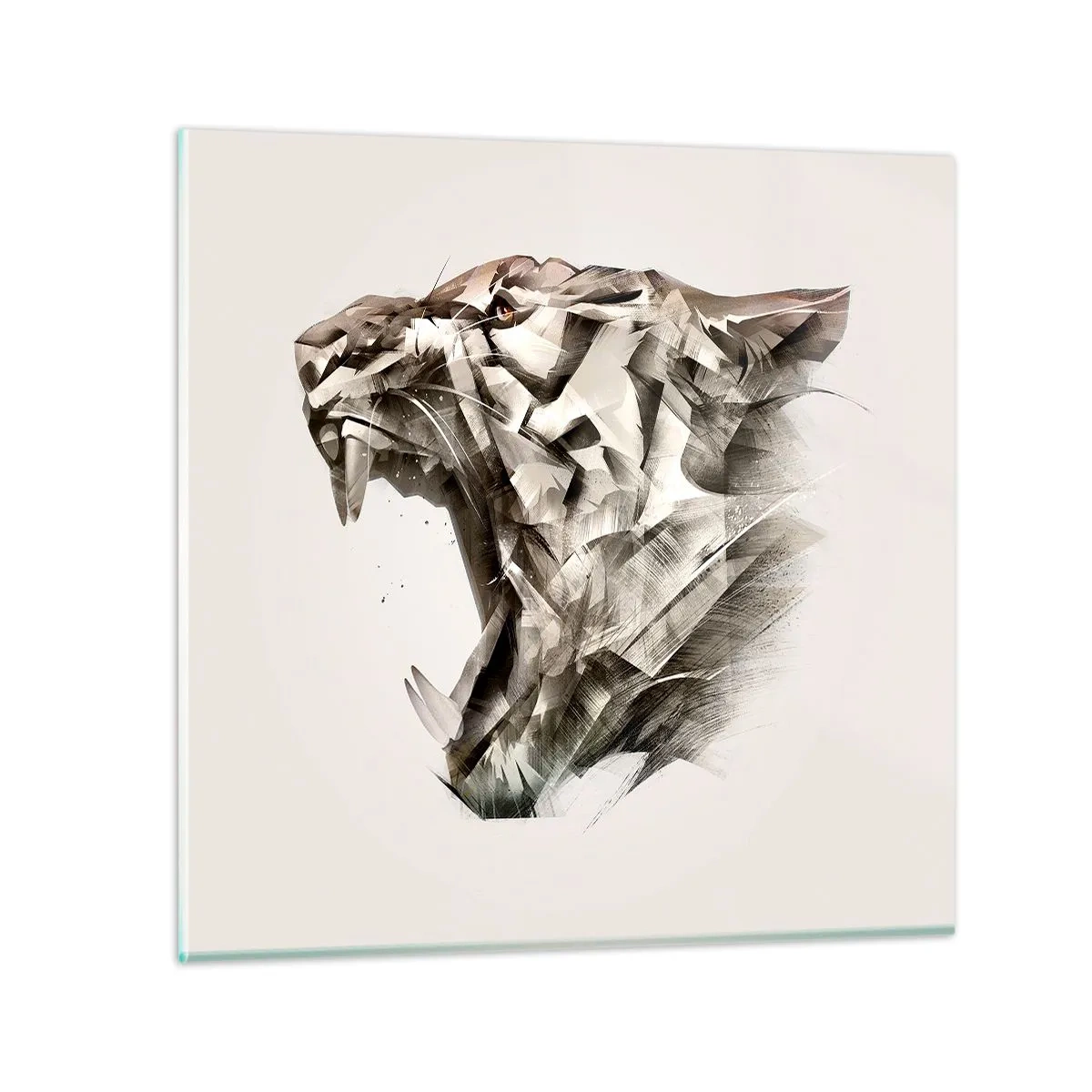 Tablou pe sticlă - Știți deja cine este la conducere - 70x70 cm