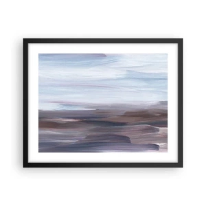 Poster în ramă neagră - Elemente: apă - 50x40 cm