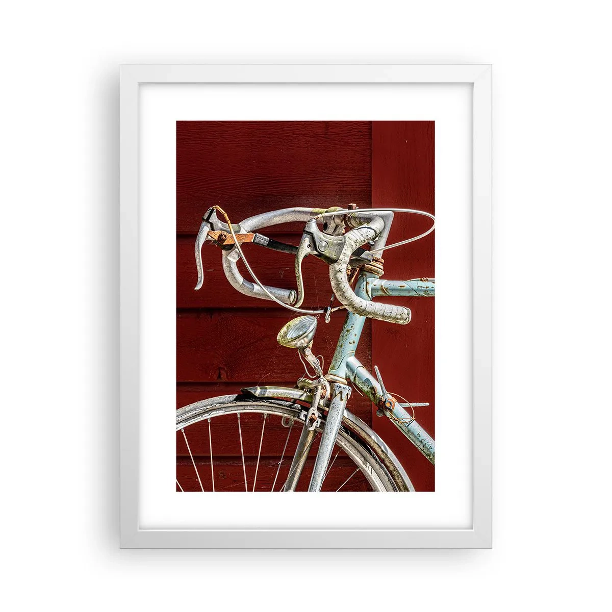 Poster în ramă albă - Creat pentru victorie - 30x40 cm