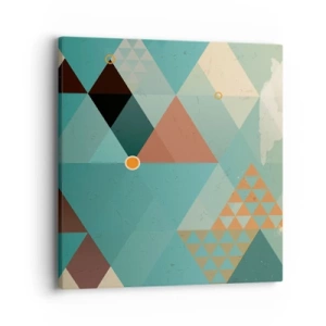 Tablou pe pânză - Unitatea multiplicității, multiplicitatea unității - 40x40 cm