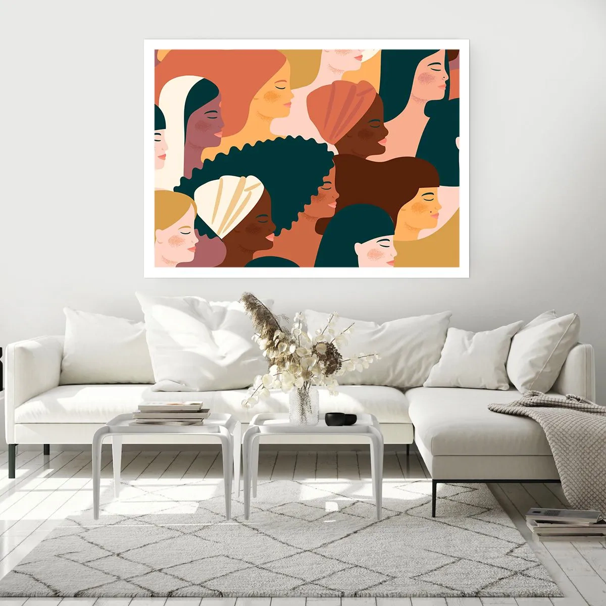 Poster - Numai feminitate - 91x61 cm
