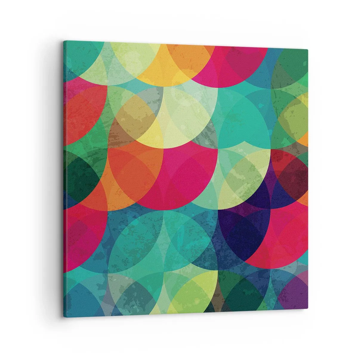 Tablou pe pânză - Să intrăm în curcubeu - 50x50 cm