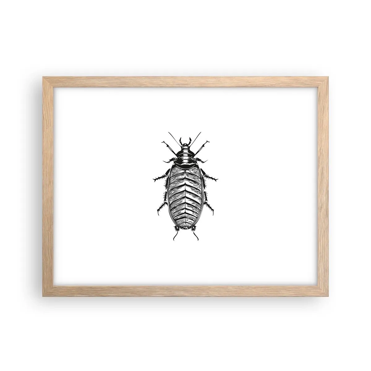 Poster în ramă de stejar deschis - Ce specimen! - 40x30 cm
