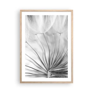 Poster în ramă de stejar deschis - Suflarea zmeilor - 50x70 cm