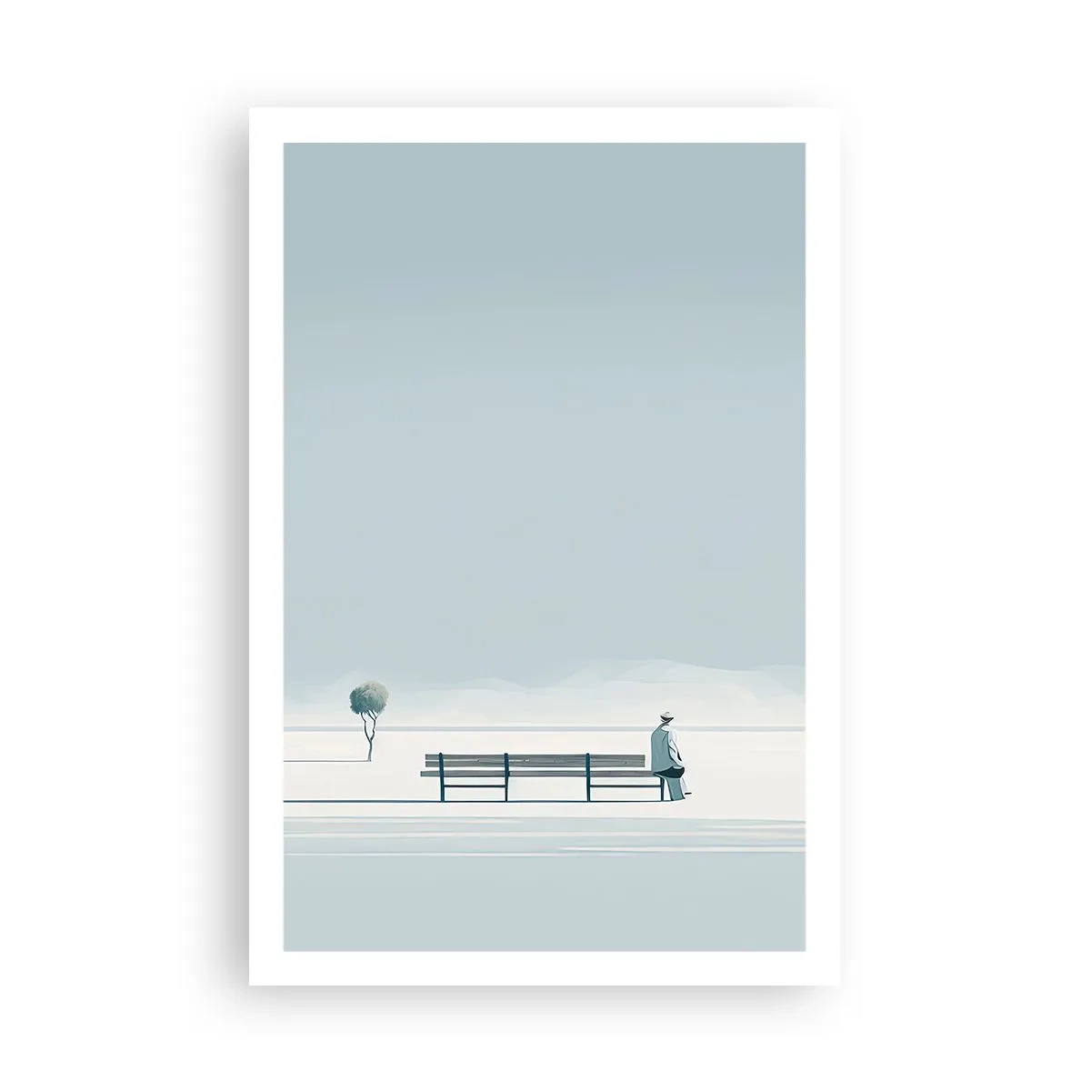 Poster - Da, aștept. - 61x91 cm