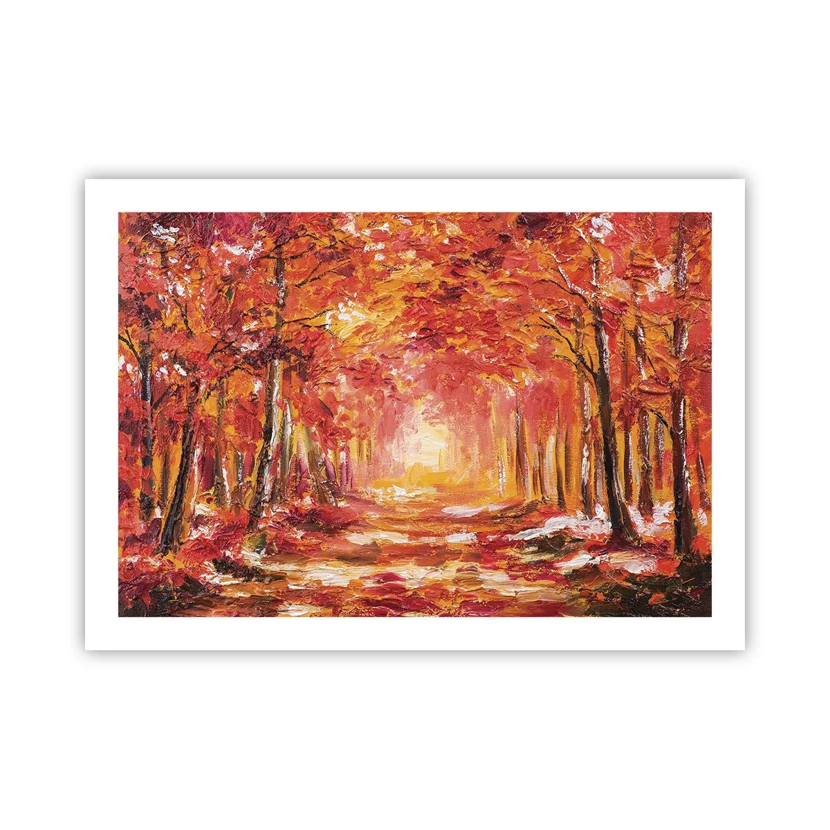Poster - Pădurea de cupru - 70x50 cm