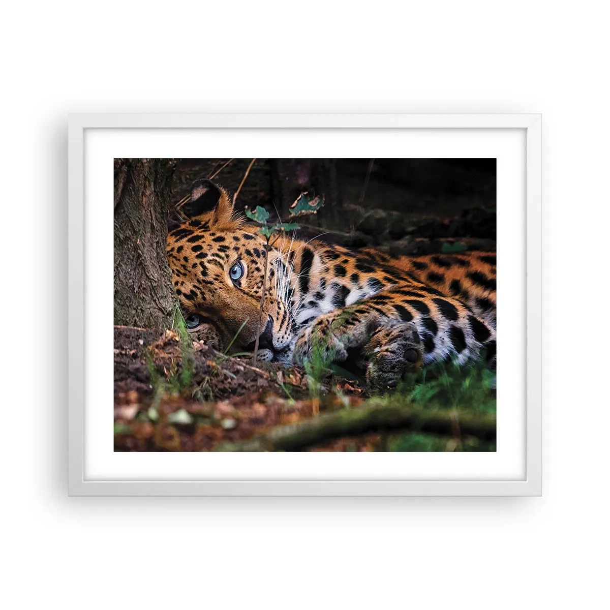 Poster în ramă albă - Să ai încredere în mine - 50x40 cm