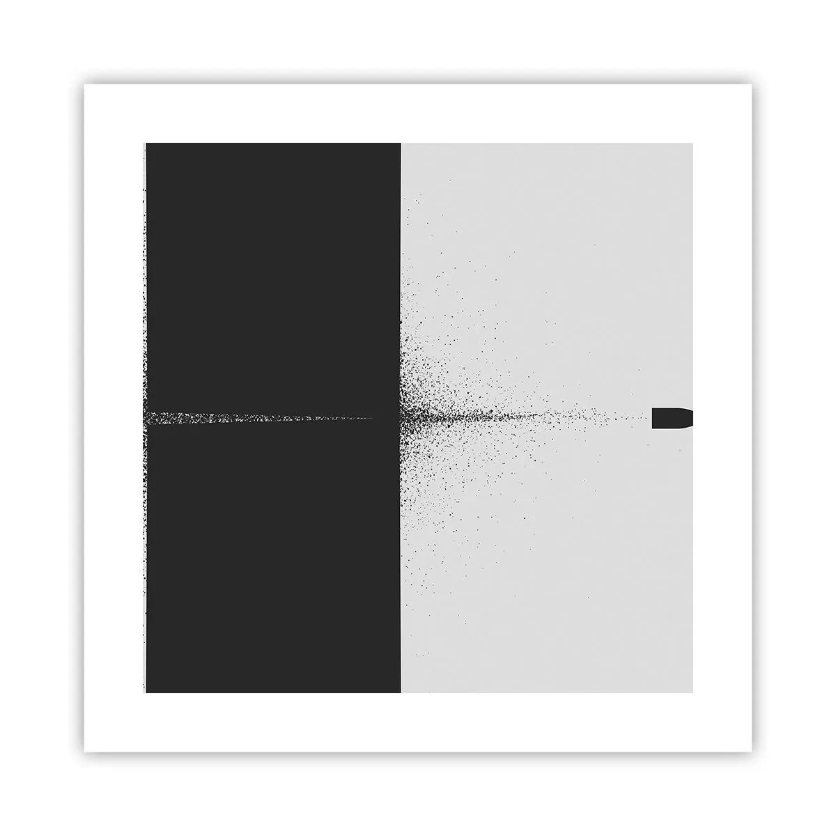 Poster - Direct la țintă - 40x40 cm