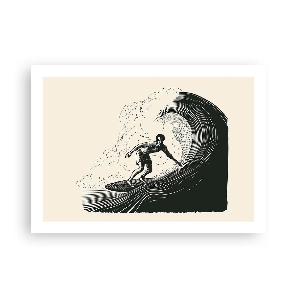 Poster - Regele valului - 70x50 cm