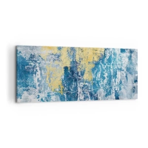 Tablou pe pânză - Abstracție de vreme - 100x40 cm