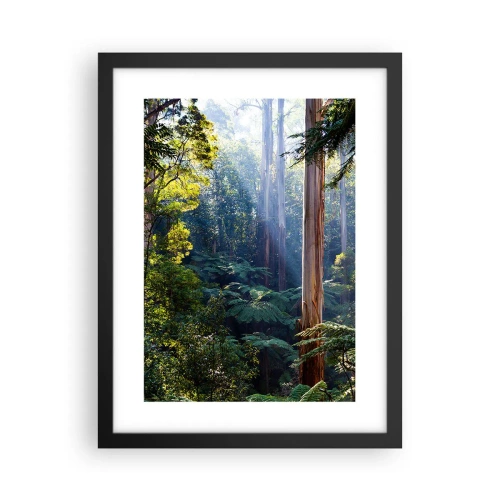 Poster în ramă neagră - O poveste din pădure - 30x40 cm