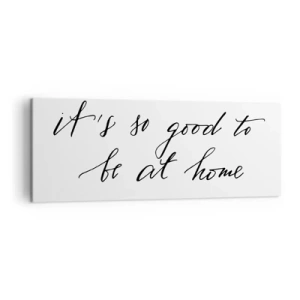 Tablou pe pânză - Cât de adevărat - 140x50 cm