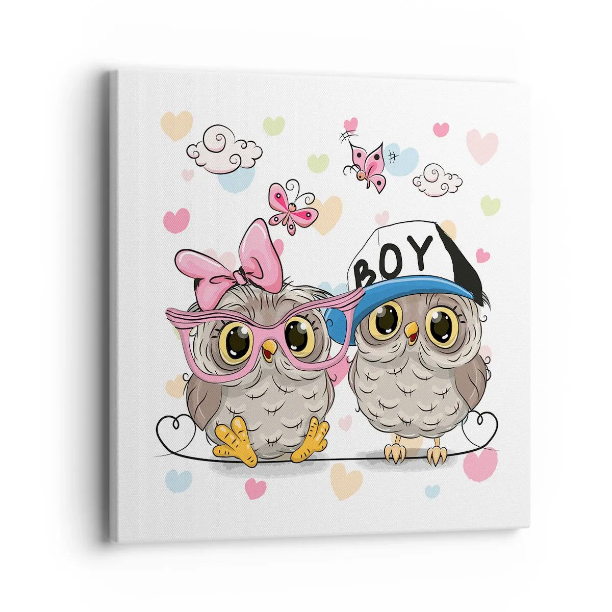 Tablou pe pânză - Să ne iubim! - 40x40 cm