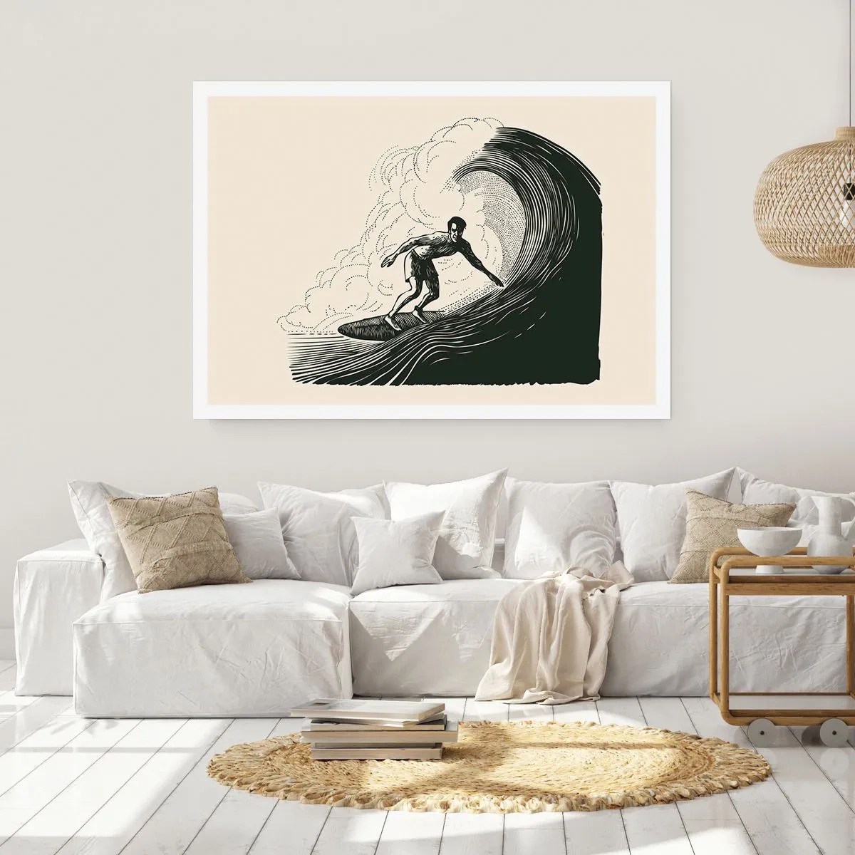Poster - Regele valului - 100x70 cm