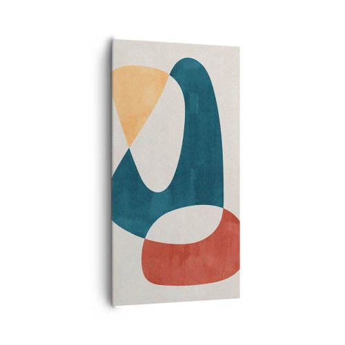 Tablou pe pânză - Influențe și metamorfoze - 65x120 cm