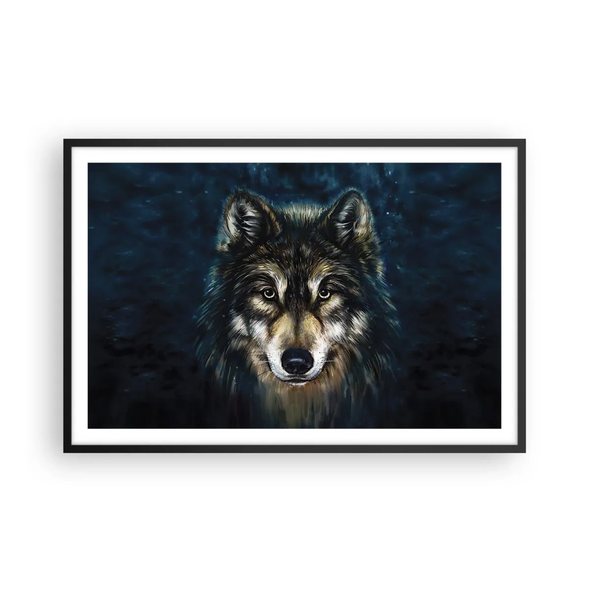 Poster în ramă neagră - Alfa? Și omega - 91x61 cm