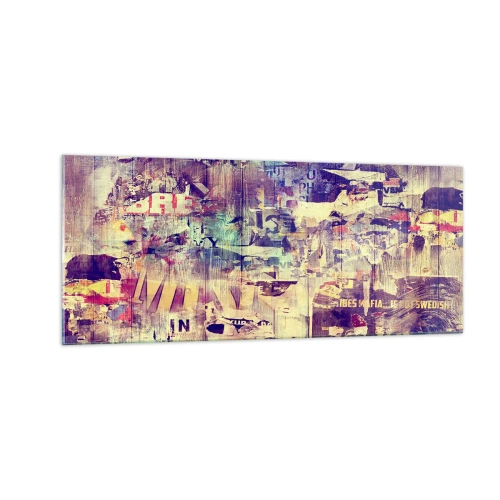 Tablou pe sticlă - Și asta e tot ce va rămâne - 100x40 cm