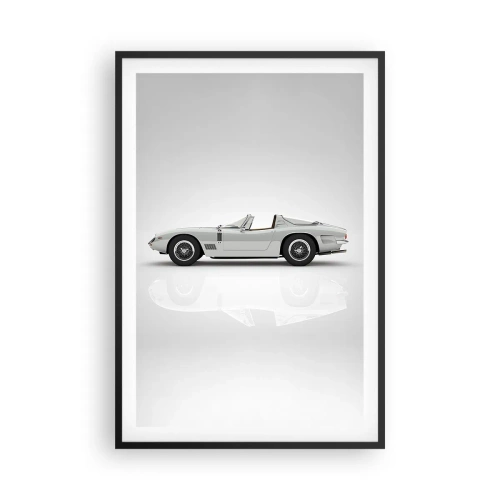 Poster în ramă neagră - Promisiunea distracției - 61x91 cm