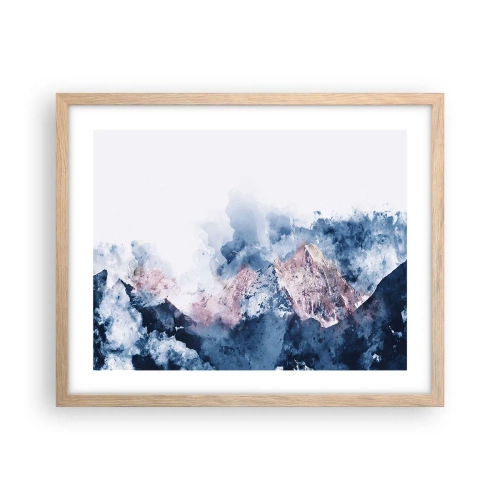 Poster în ramă de stejar deschis - Acestea sunt vârfurile! - 50x40 cm