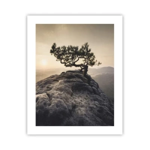 Poster - Viața învinge întotdeauna - 40x50 cm