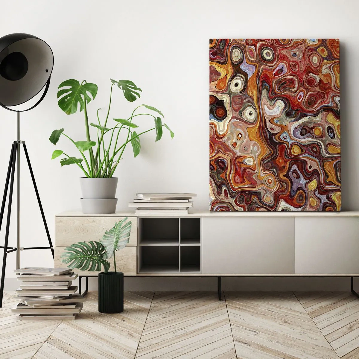 Tablou pe pânză - Dacă nucile s-au topit în miere - 50x70 cm