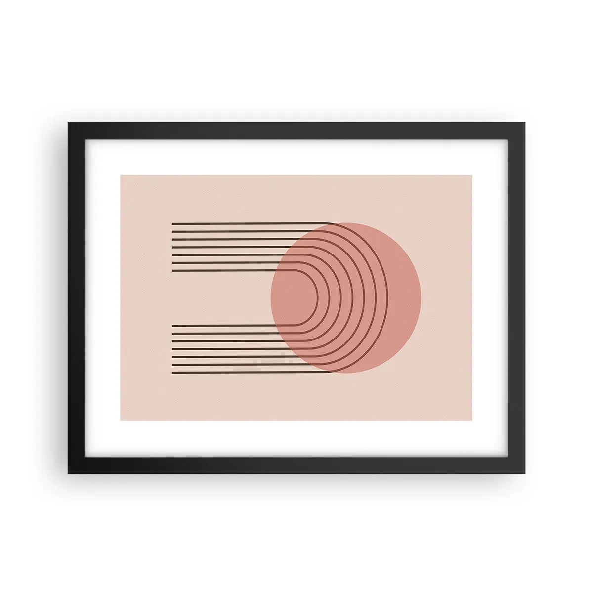 Poster în ramă neagră - Atracție irezistibilă - 40x30 cm