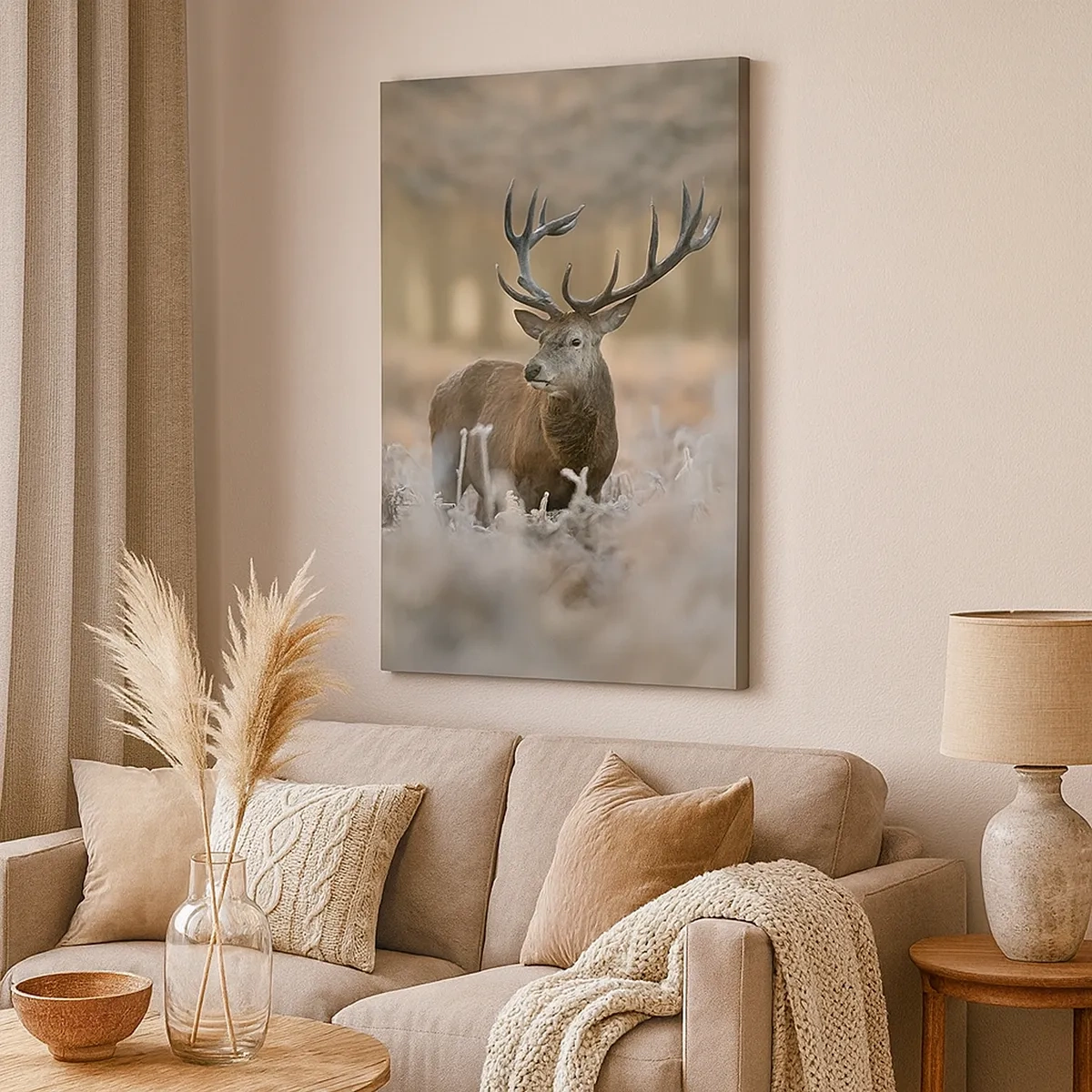 Tablou pe pânză - O dimineață răcoroasă - 50x70 cm