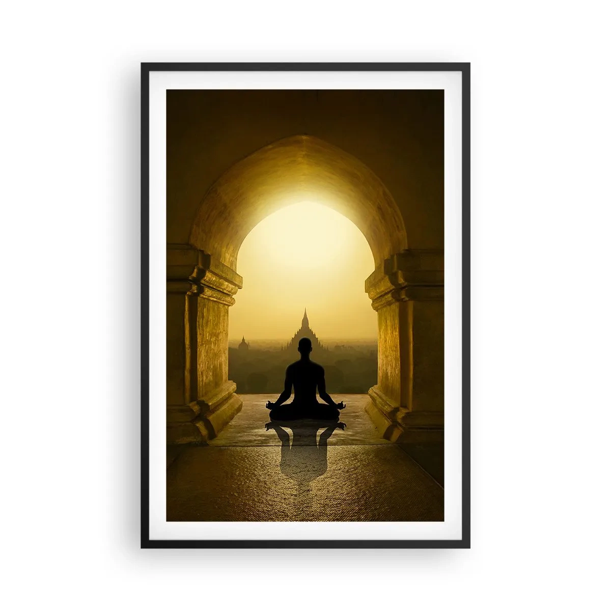 Poster în ramă neagră - Armonie completă - 61x91 cm
