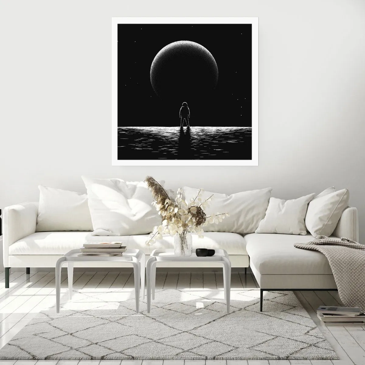 Poster - Față în față - 60x60 cm