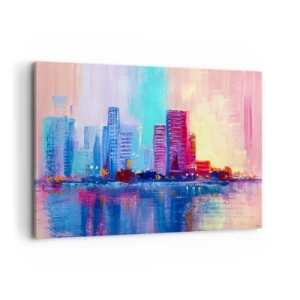 Tablou pe pânză - Scăldate în culoare - 120x80 cm