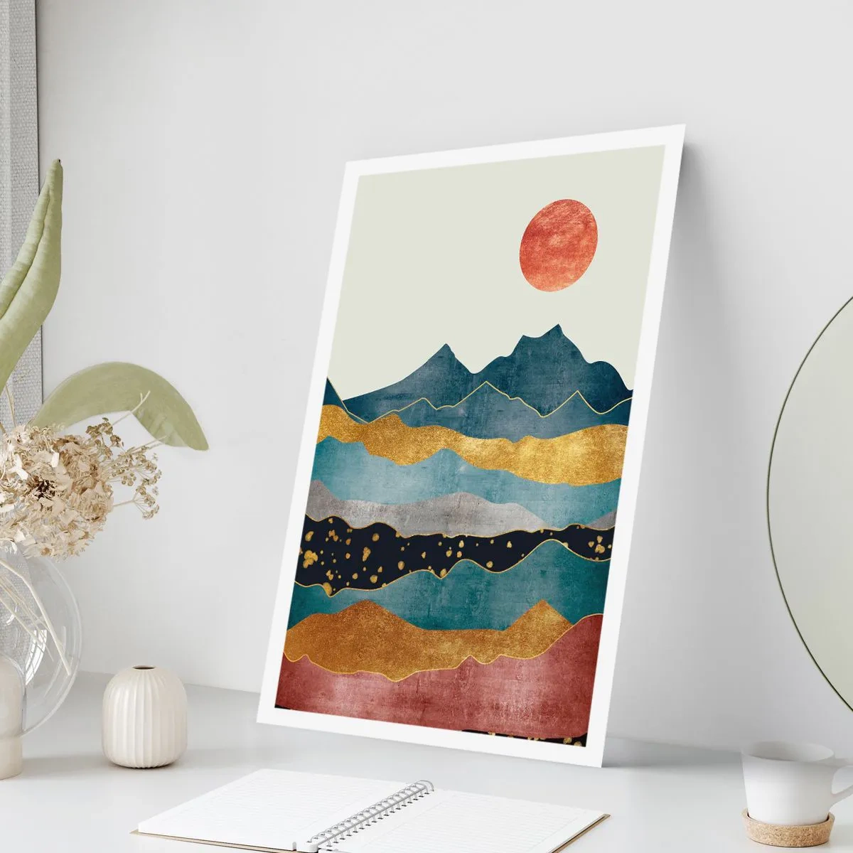 Poster - Secțiunea transversală a lumii - 30x40 cm