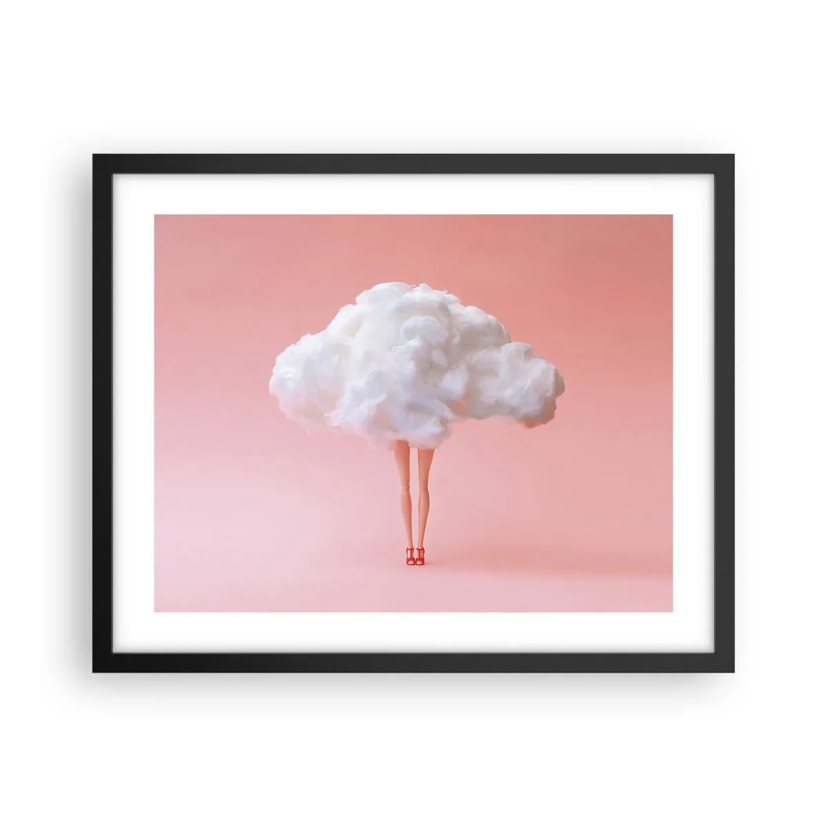 Poster în ramă neagră - Dulce promisiune - 50x40 cm