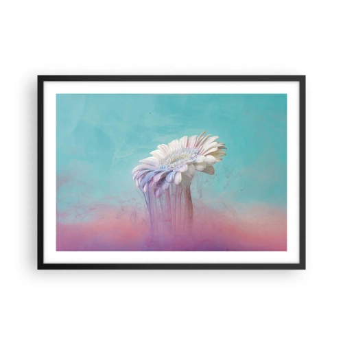 Poster în ramă neagră - Viața de după flori - 70x50 cm