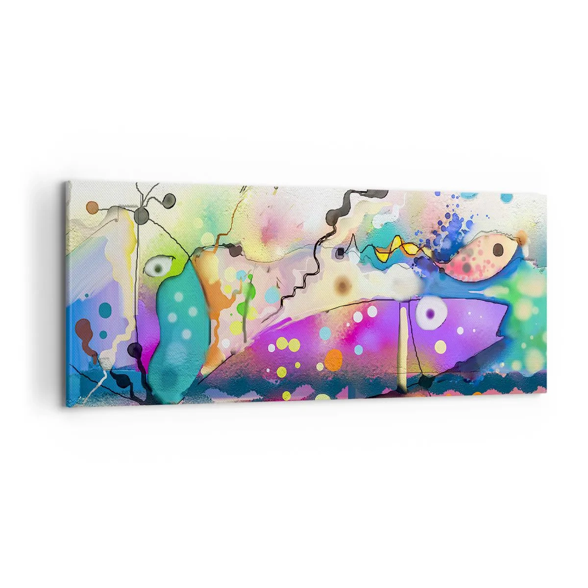 Tablou pe pânză - Fără cuvinte! - 120x50 cm