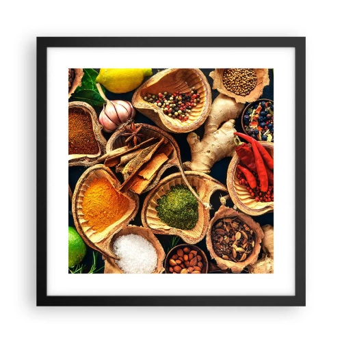 Poster în ramă neagră - Ia ce vrei - 40x40 cm