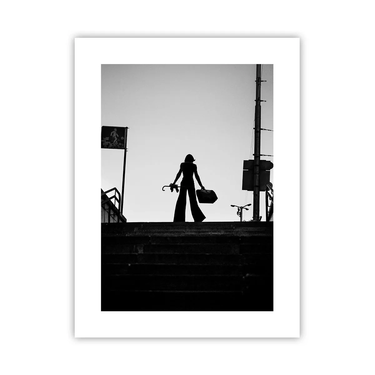 Poster - Rătăcire urbană - 30x40 cm