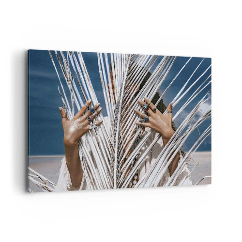 Tablou pe pânză - Prietena șamanului? - 100x70 cm