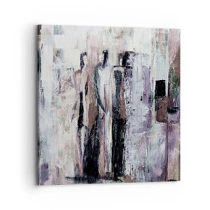 Tablou pe pânză - Cei trei misterioși - 70x70 cm