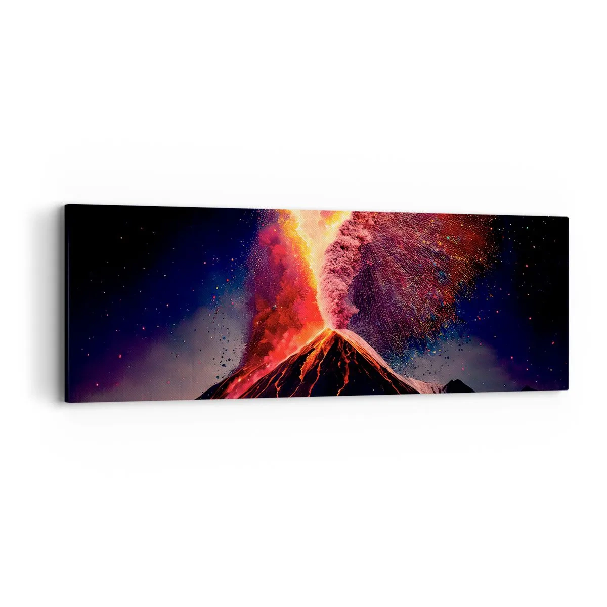 Tablou pe pânză - Frumusețe și groază - 90x30 cm