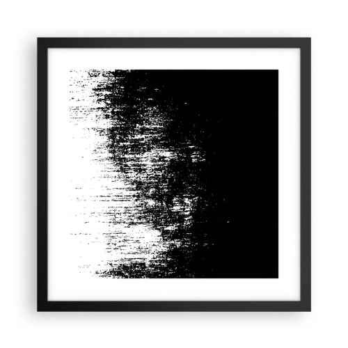 Poster în ramă neagră - Iar câștigătorul este... - 40x40 cm