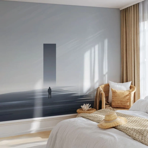 Tapet Standard Eco - Oportunitate sau amenințare? - Minimalism, Modern, Singurătate - 200x140 cm