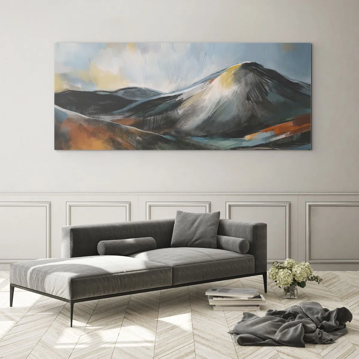 Tablou pe sticlă - Dure și frumoase - 90x30 cm