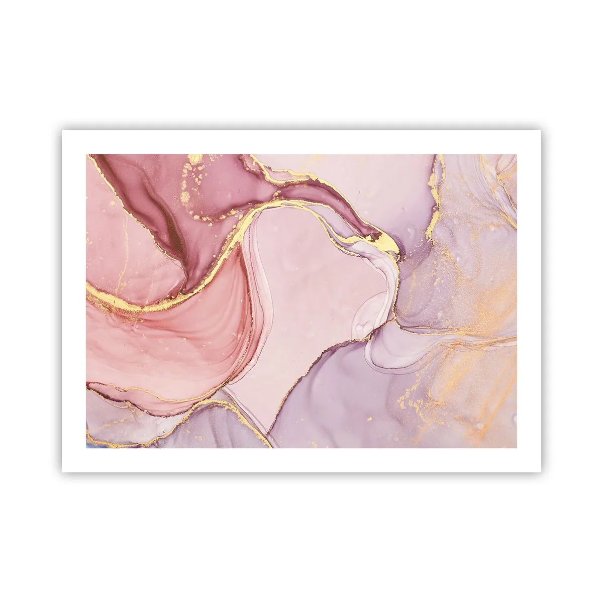 Poster - O mângâiere de culoare - 70x50 cm