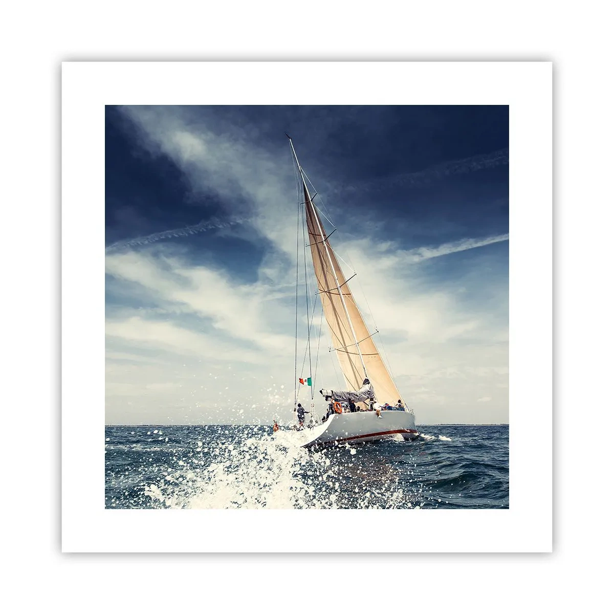 Poster - Nu ne vor prinde din urmă! - 40x40 cm