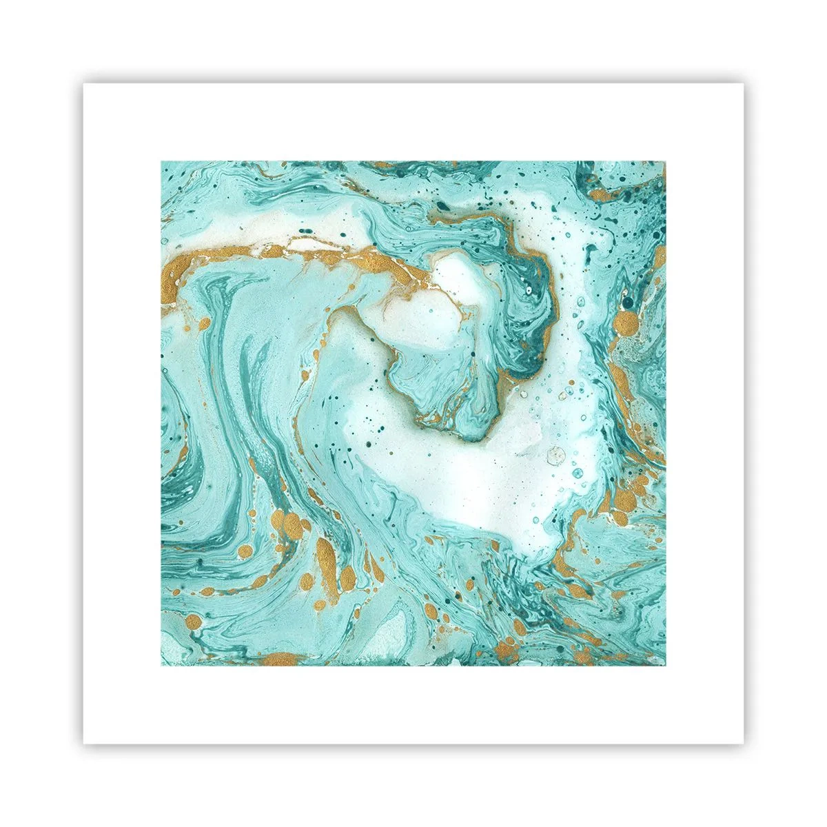 Poster - Sub marele val al perioadei Edo - 30x30 cm