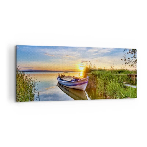 Tablou pe pânză - Golfulețul viselor împlinite - 100x40 cm