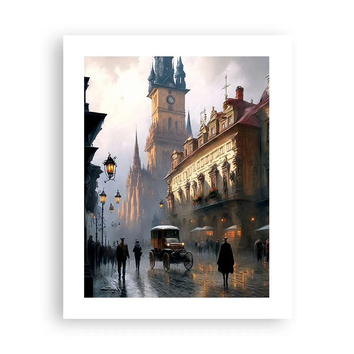 Poster - Magia unei seri la Praga - 40x50 cm