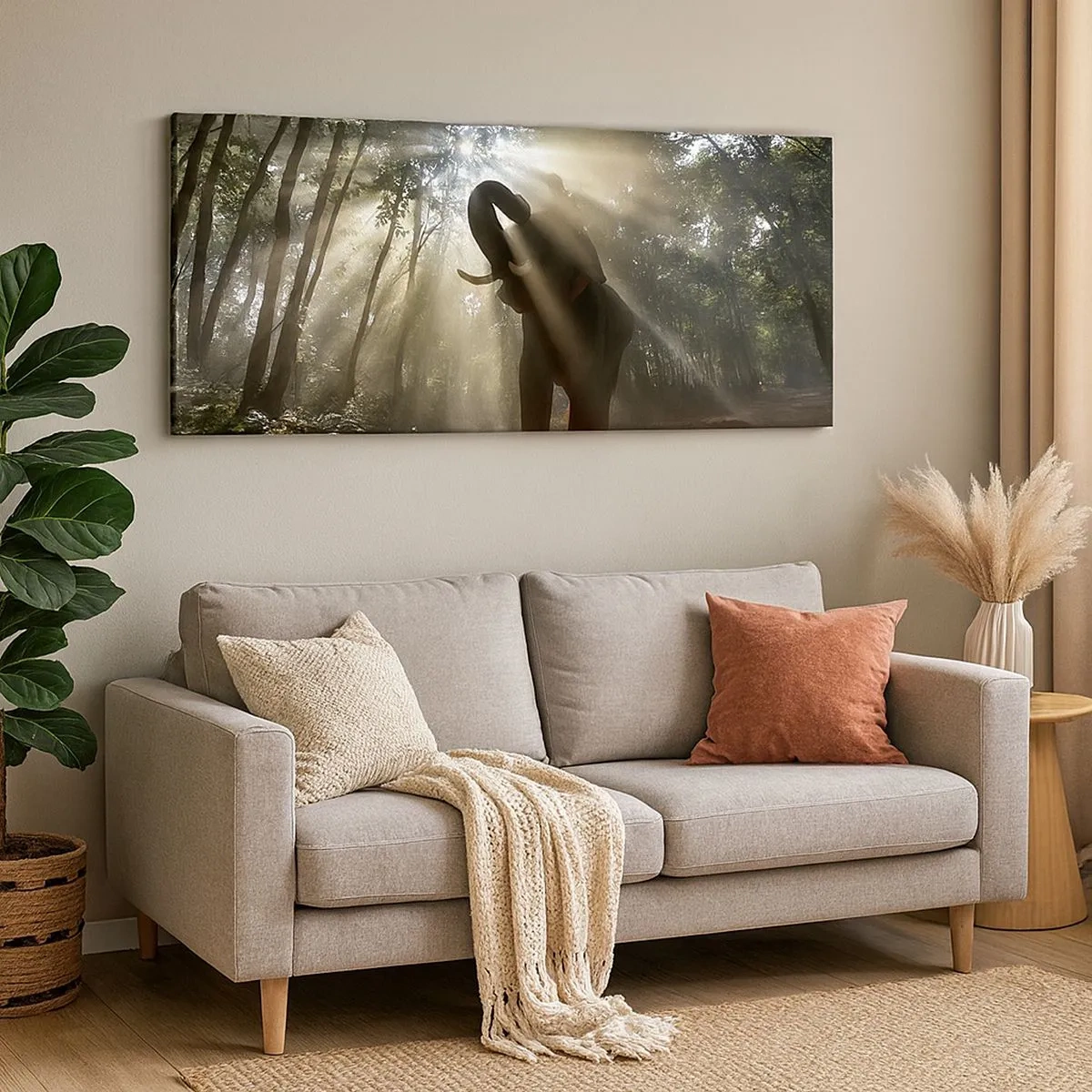 Tablou pe pânză - Sub o stea norocoasă - 100x40 cm