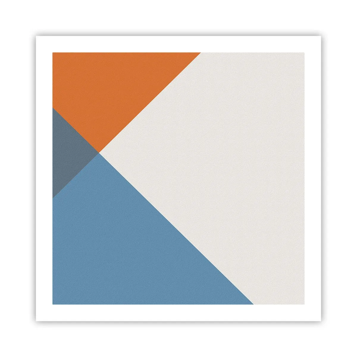 Poster - La un unghi drept - 60x60 cm